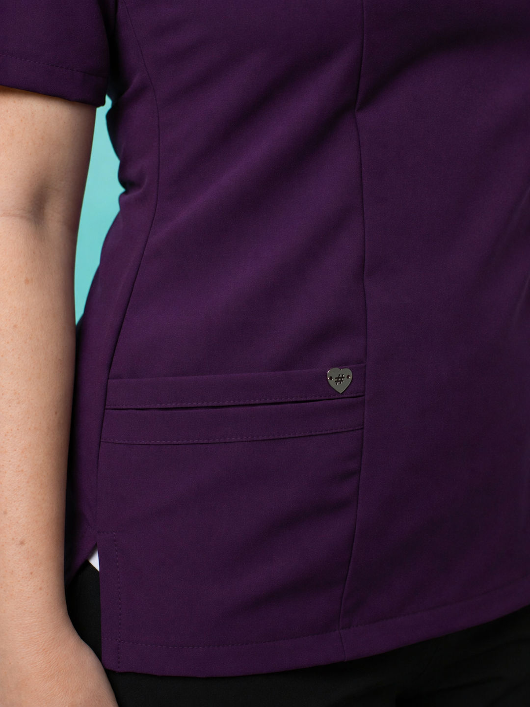 Top Mujer Sin-Tachas Morado