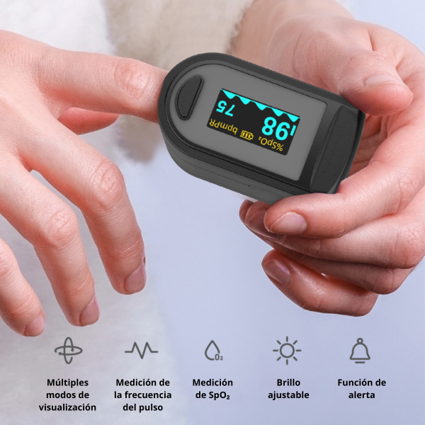 Oxímetro de pulso Adulto JPD-500C – Jumper