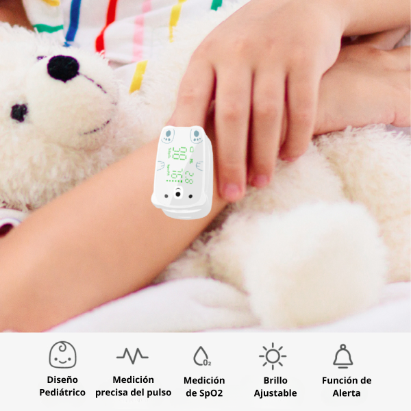 Oxímetro de pulso Pediátrico LED JPD-500H – Jumper