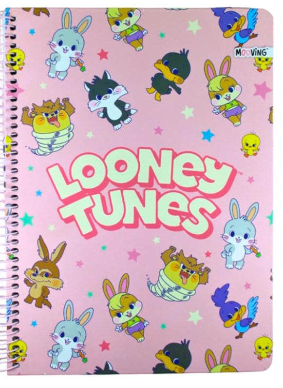 CUADERNO UNIVERSITARIOS LOONEY TUNES GOKKO 100 HOJAS