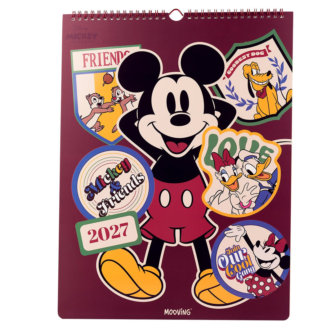 CALENDARIO PARED Mickey & Friends 40X30cm