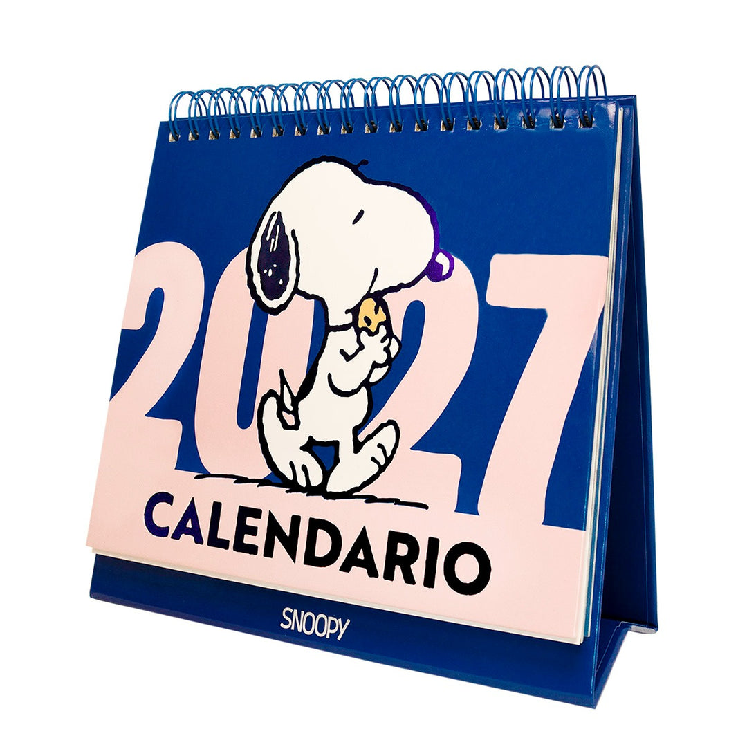 CALENDARIO ESCRITORIO SNOOPY 2027