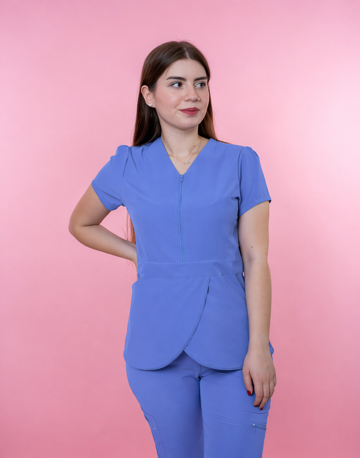 Top Antifluido Alma Celeste Jacinto