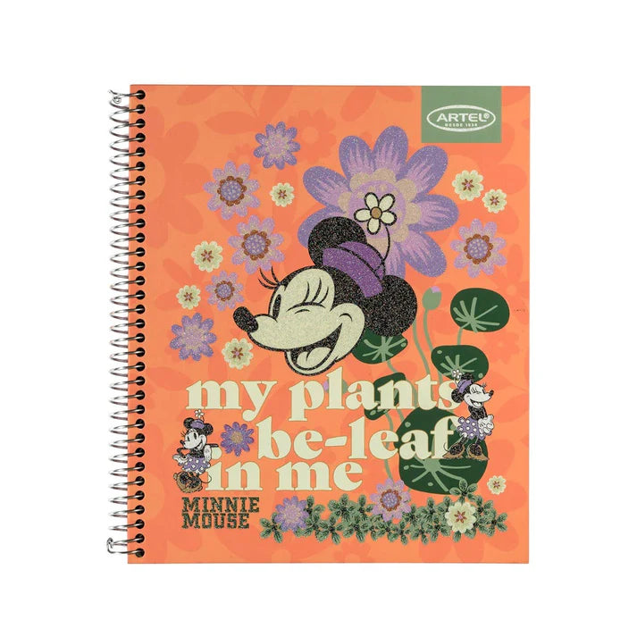 CUADERNO BOOK Minnie Spring 120 Hojas