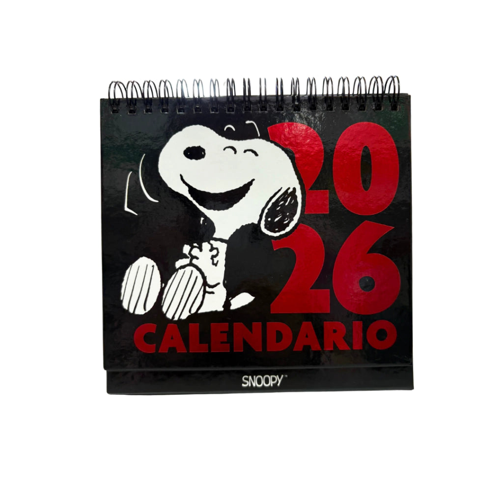 Calendario de Escritorio 2026 Snoopy
