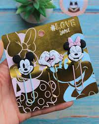 Mooving - Mickey y Minnie Fun Papper Clips x 3