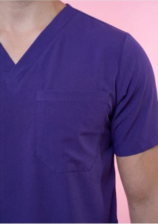 Top Hombre Morado Obispo