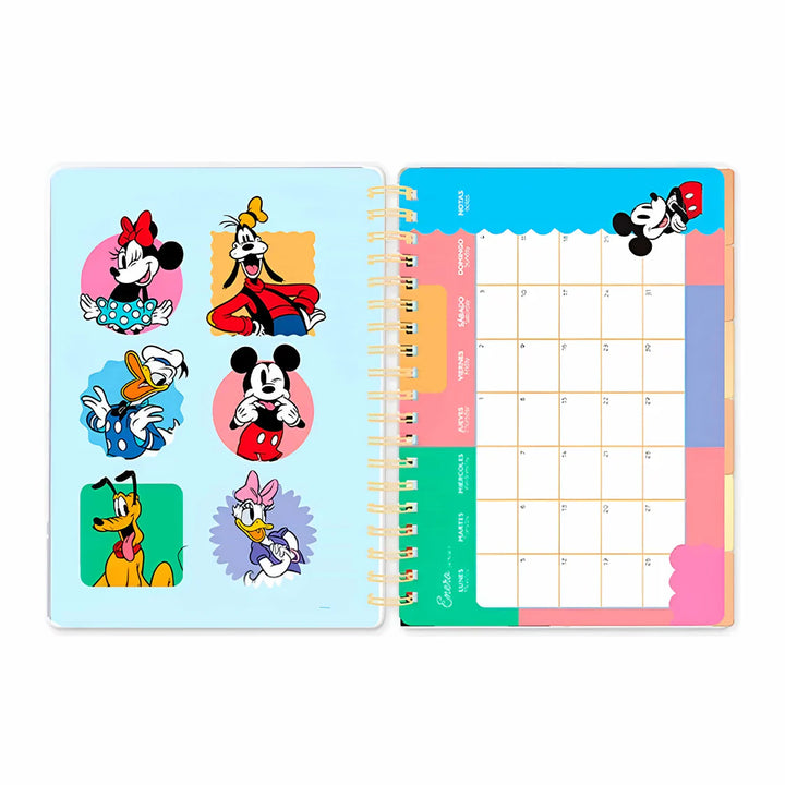 Mooving - Agenda 2026 Diaria Mickey & Friends