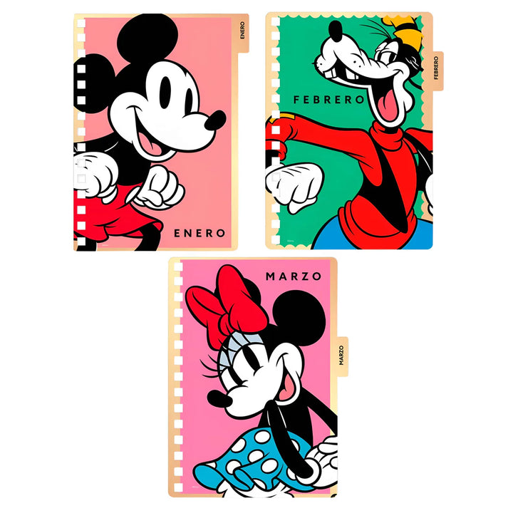 Mooving - Agenda 2026 Diaria Mickey & Friends