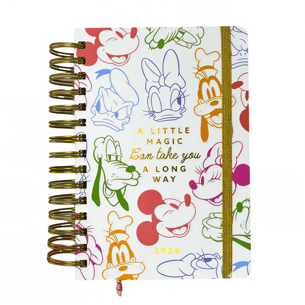 Mooving - Agenda 2026 Diaria Mickey & Friends