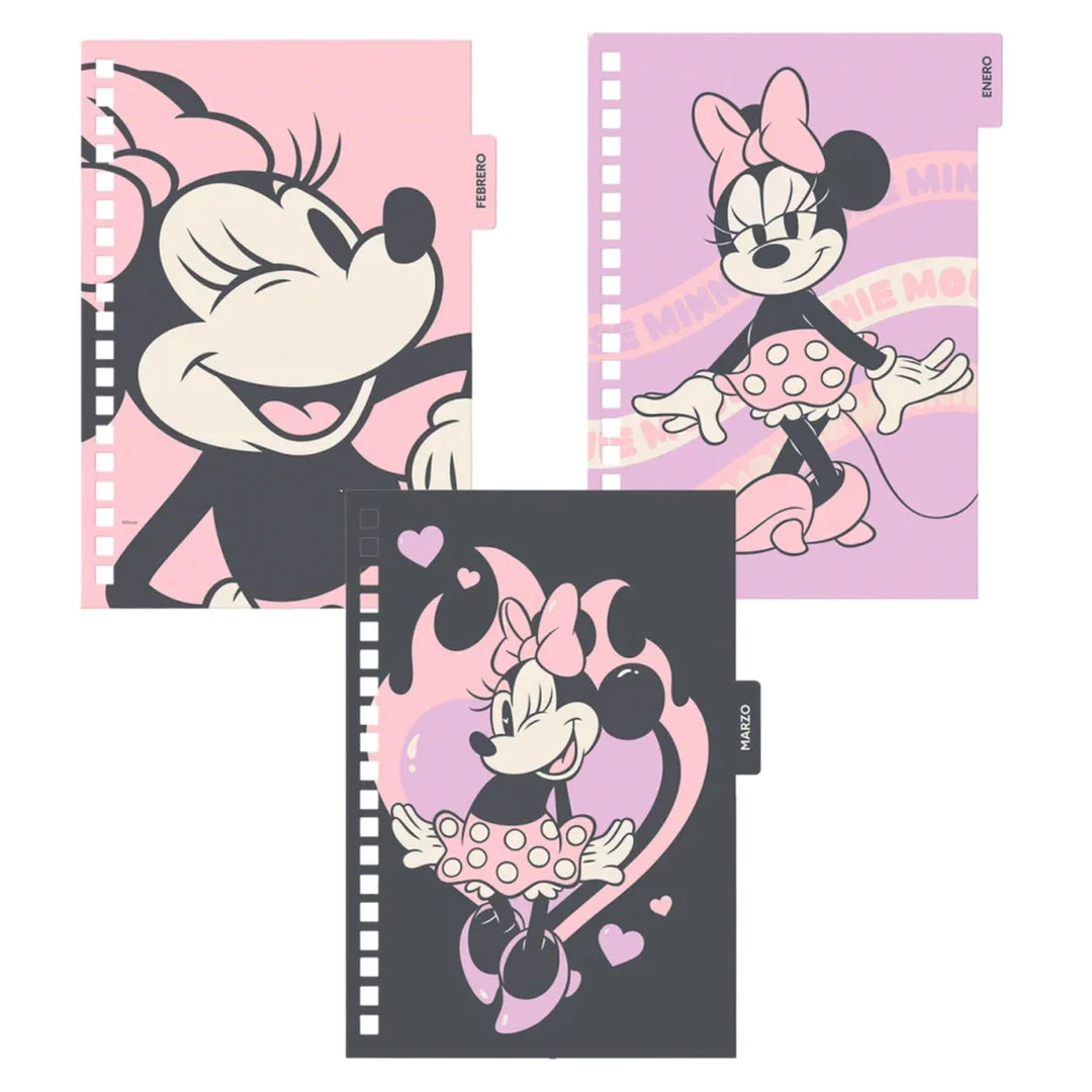 Mooving - Agenda 2026 Diaria Minnie Mouse