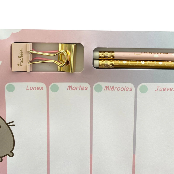 Mooving - Planner Organizador Semanal Pusheen con Accesorios