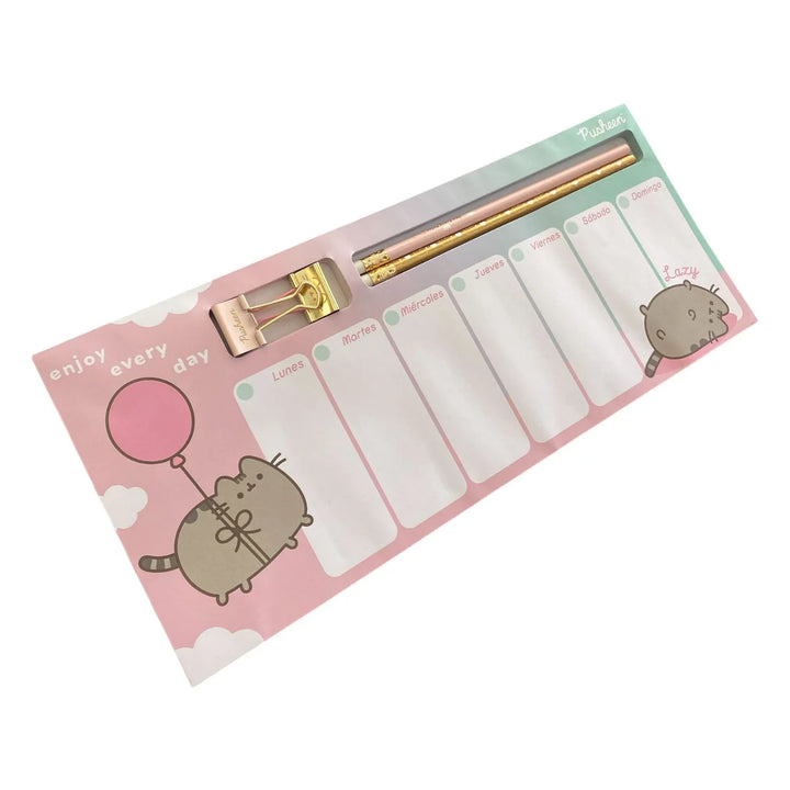 Mooving - Planner Organizador Semanal Pusheen con Accesorios