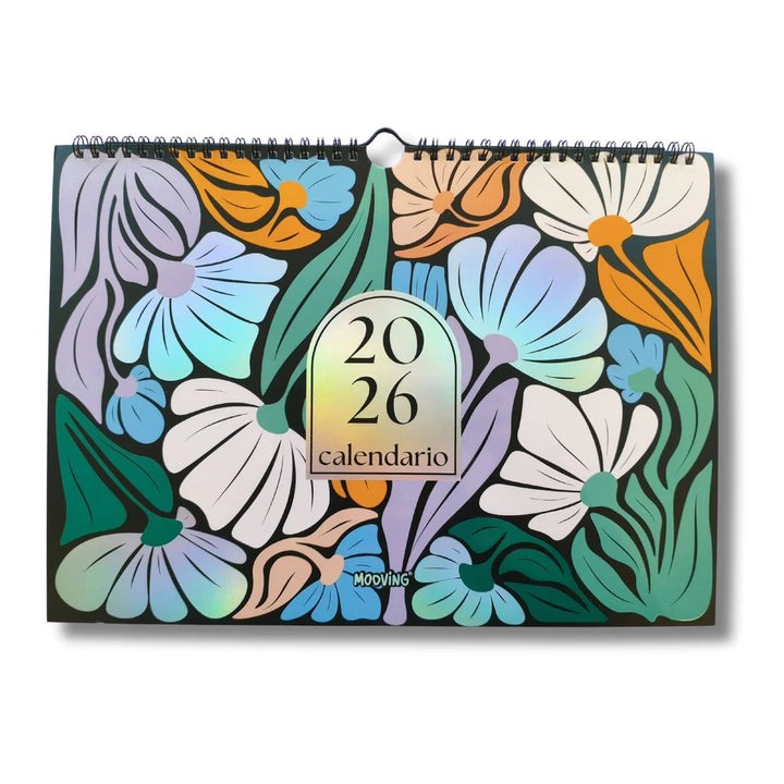 Mooving - Calendario 2026 Floral 35x25cm