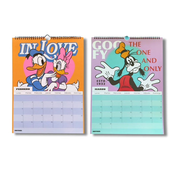 Mooving - Calendario 2026 Mickey & Friends 40x30cm