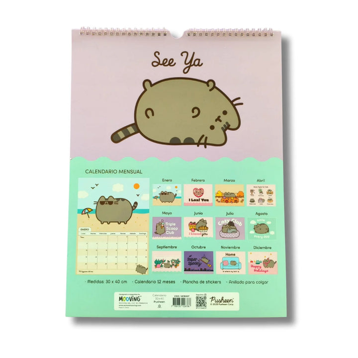 Mooving - Calendario 2026 Pusheen 30x40cm