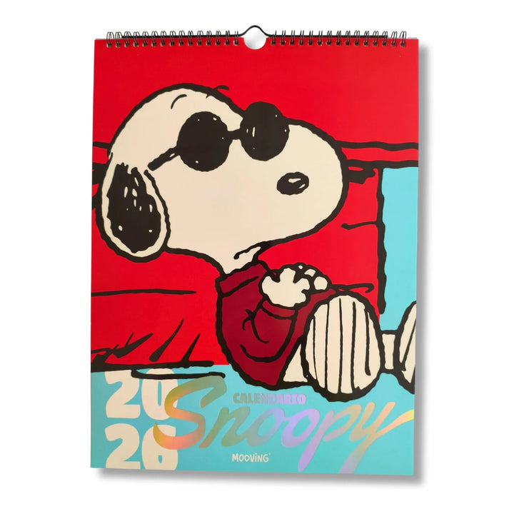 Mooving - Calendario 2026 Snoopy 40 x 30 cm