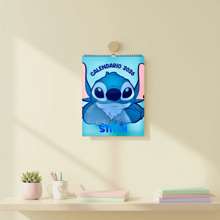 Mooving - Calendario 2026 Stitch 30 x 40 cm