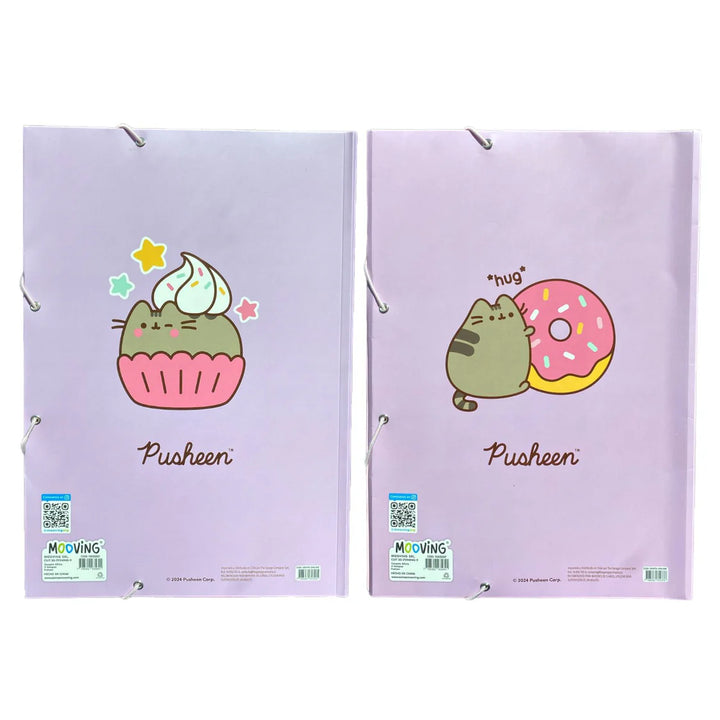 Mooving - Carpeta Oficio 3 Solapas Pusheen