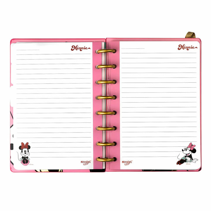 Mooving - Cuaderno de Discos Loop A5 Minnie Mouse