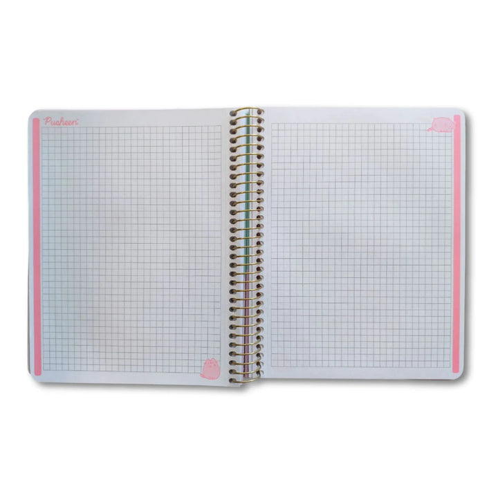 CUADERNO 1/2 OFICIO PUSHEEN 3 MATERIAS