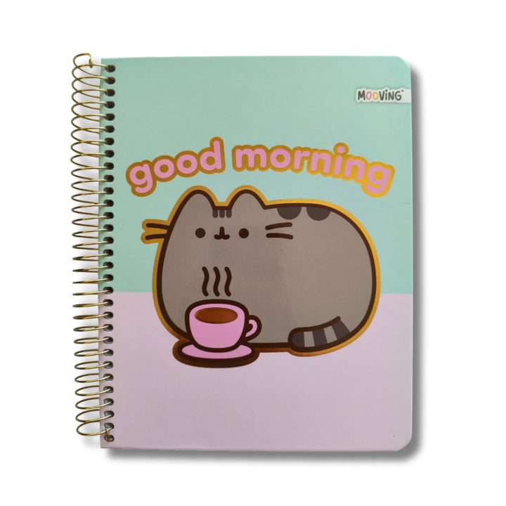 CUADERNO 1/2 OFICIO PUSHEEN 3 MATERIAS