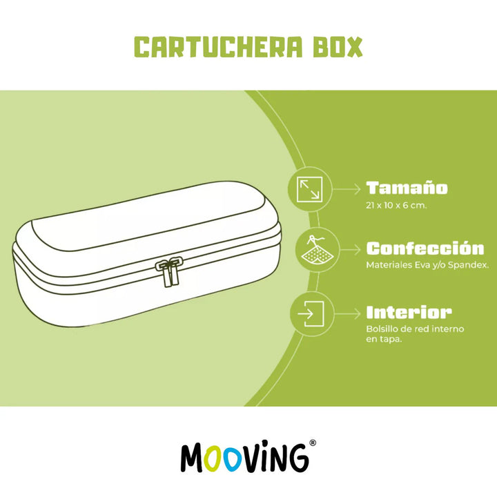 Mooving - Cartuchera Box Marvel