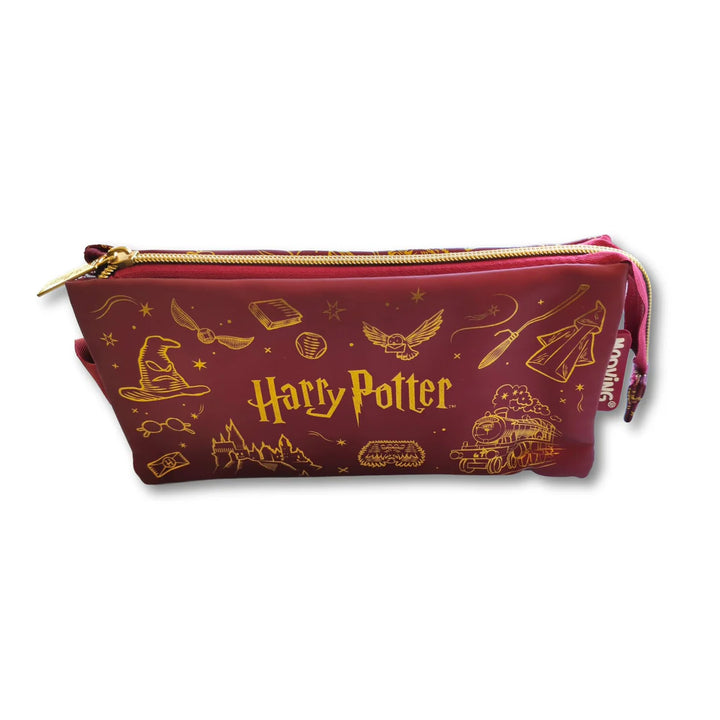 Mooving - Estuche para Lápices Cuádruple Harry Potter