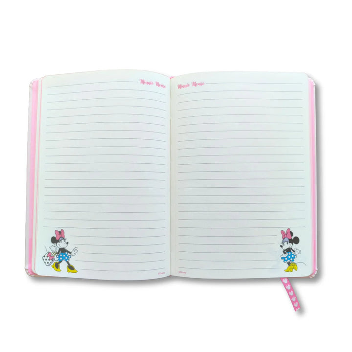 Mooving - Notes A5 Tapa Dura Rayado Minnie Mouse