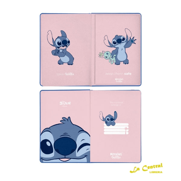 Mooving - Libreta A5 Tapa Dura Rayado Stitch