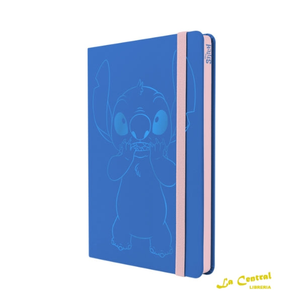 Mooving - Libreta A5 Tapa Dura Rayado Stitch