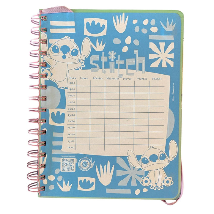 Mooving- Libreta Espiral A5 Líneas Stitch