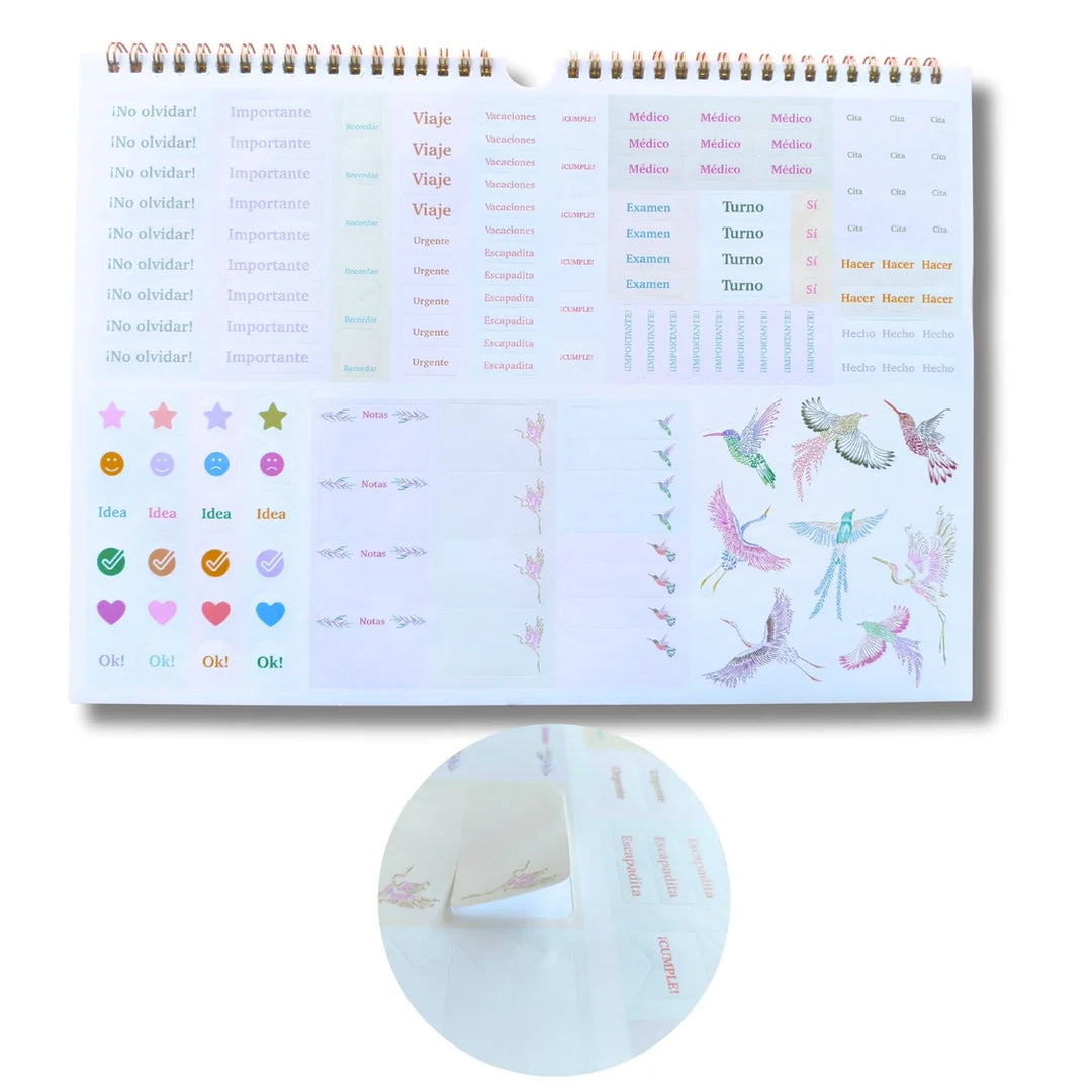 Mooving - Calendario 2026 Boho 35x25cm