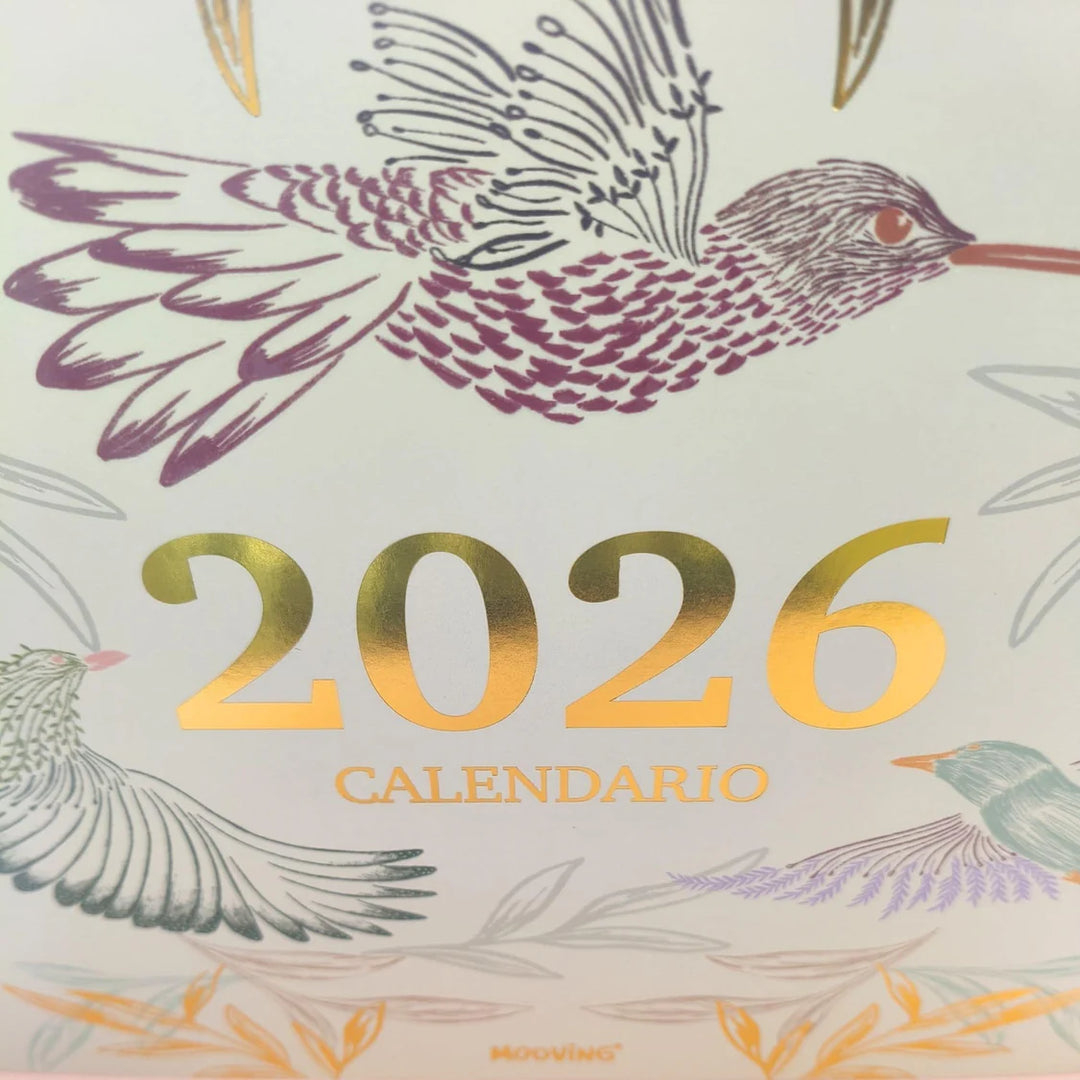 Mooving - Calendario 2026 Boho 35x25cm