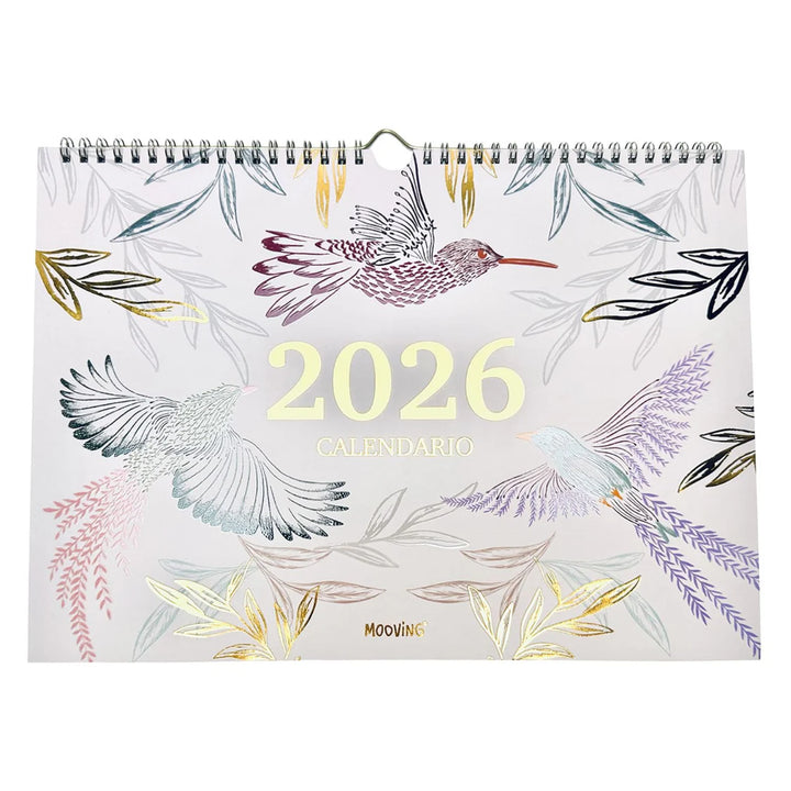 Mooving - Calendario 2026 Boho 35x25cm