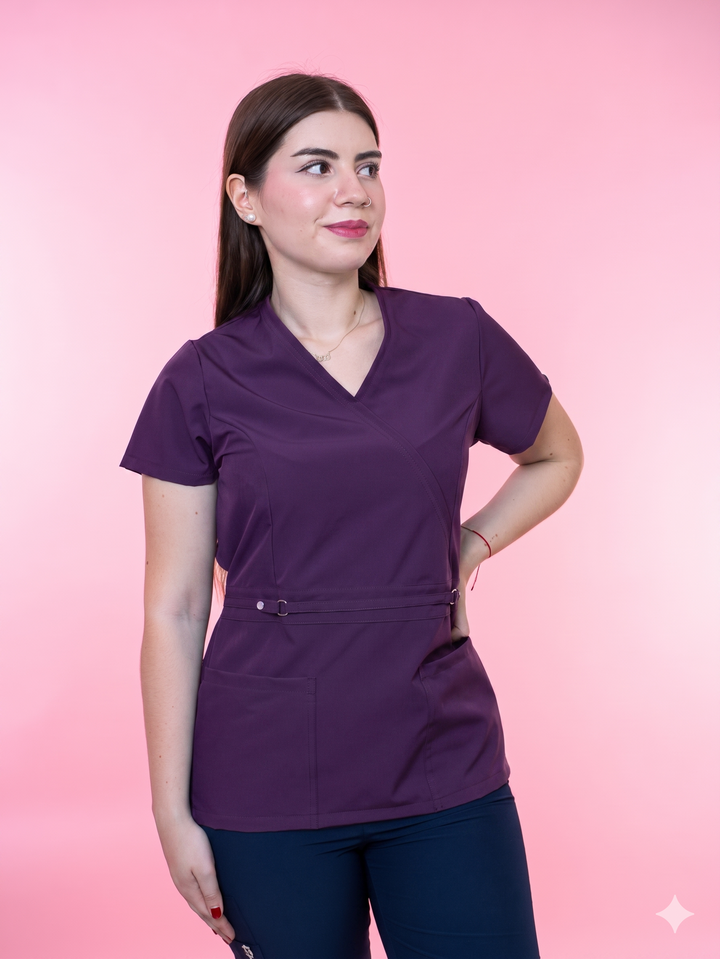 Top Mujer Onix Morado