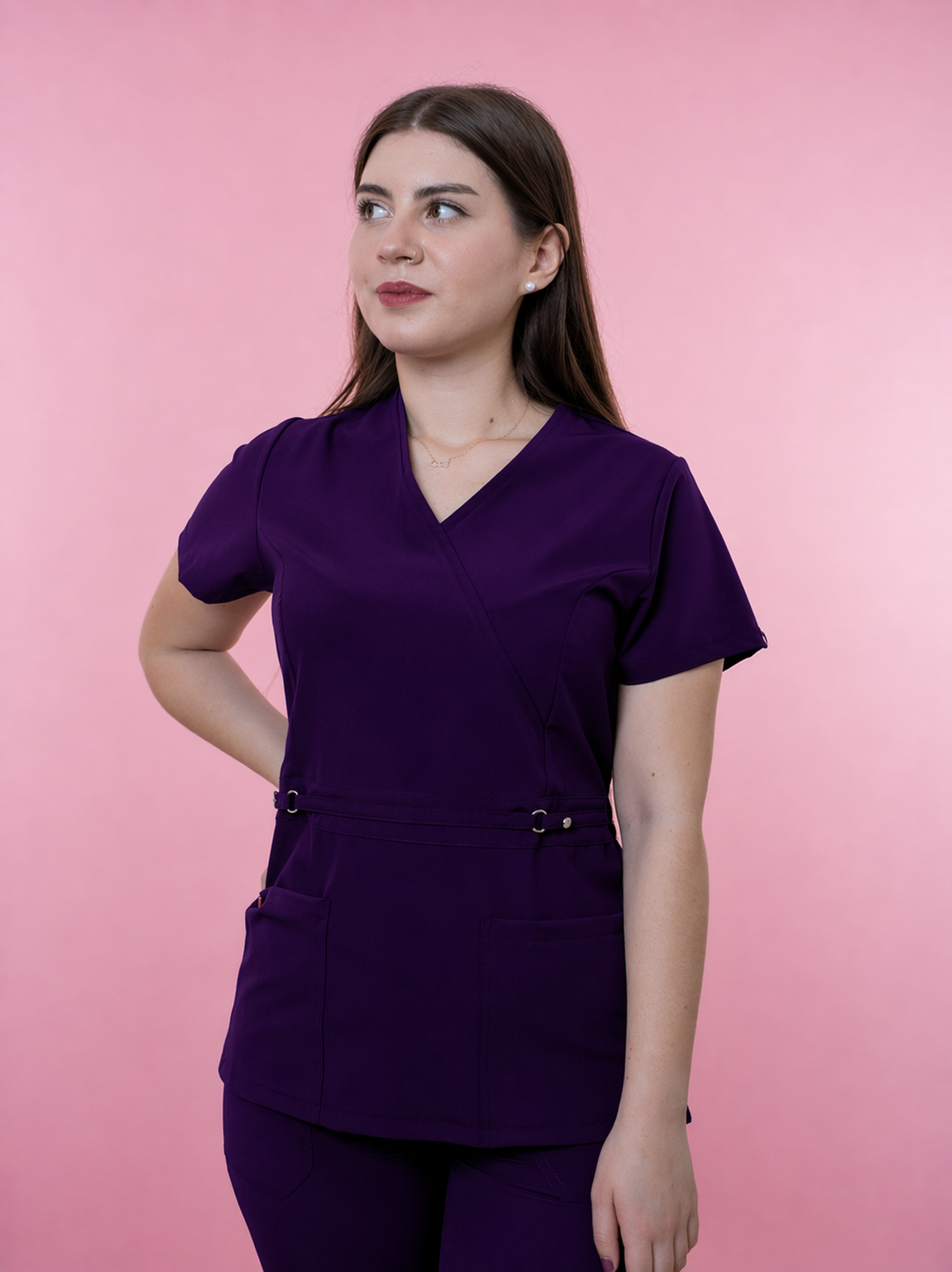 Top Mujer Onix Morado Obispo