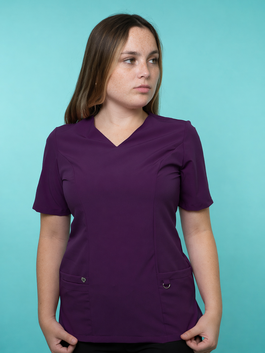 Top Mujer Sin-Tachas Morado
