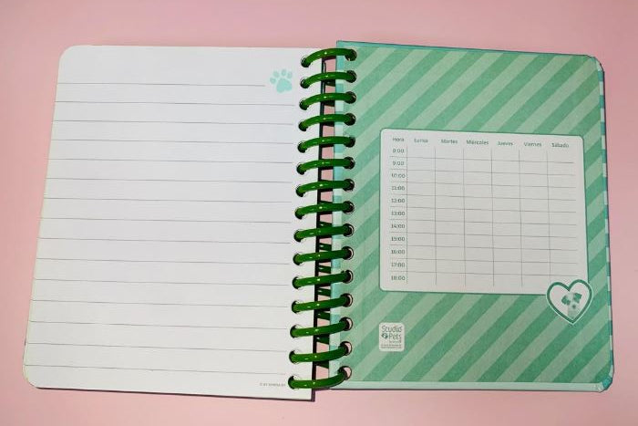 Cuaderno Pocket Premium 96 h Studio Pets