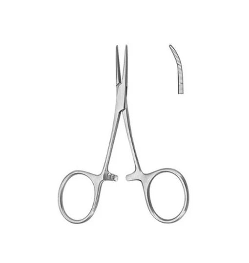 Pinza Mosquito Curva 12 Cm