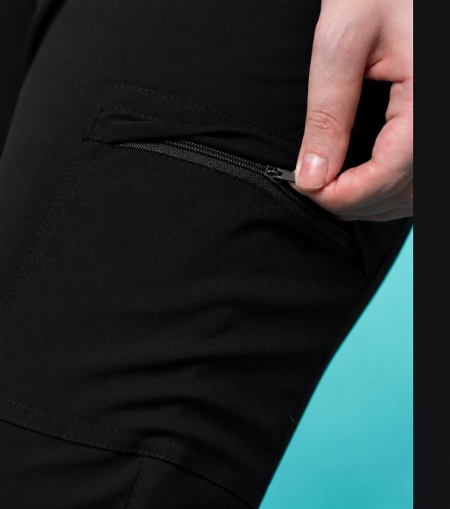 PANTALÓN MUJER RECTO NEGRO