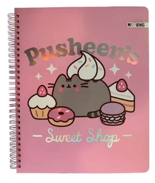 CUADERNO UNIVERSITARIOS PUSHEEN GOKKO 100 HOJAS