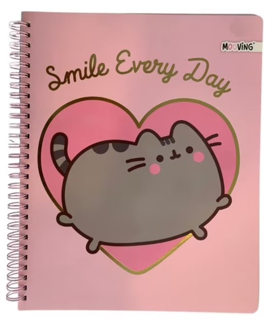 CUADERNO UNIVERSITARIOS PUSHEEN GOKKO 100 HOJAS